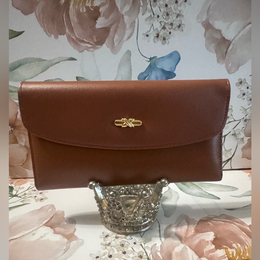 Vintage Brown Leather Wallet